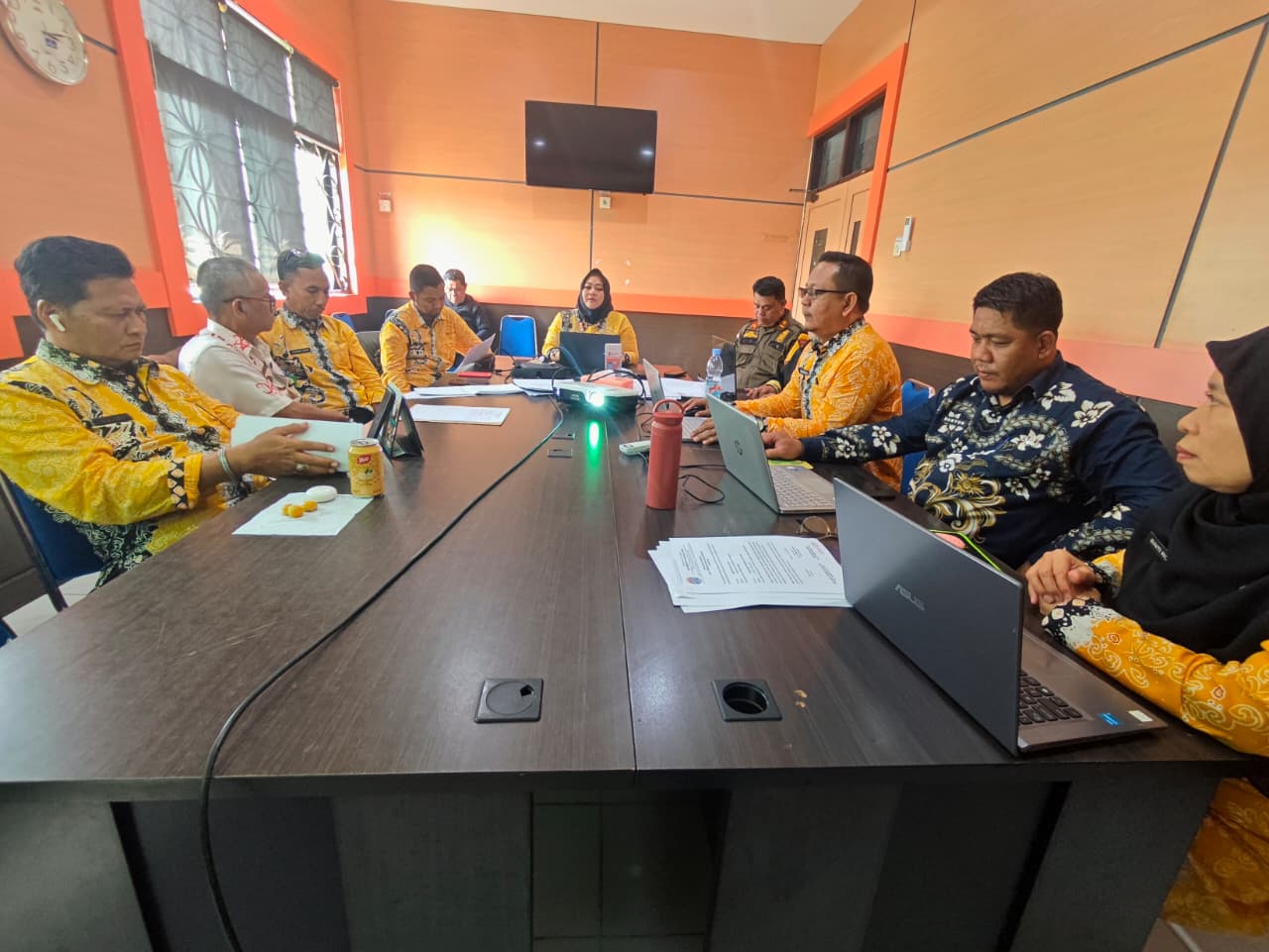 Rapat Evaluasi Capaian Kinerja dan Kegiatan Organisasi Di Tingkat Kecamatan dan Kelurahan Bulan Maret 2026